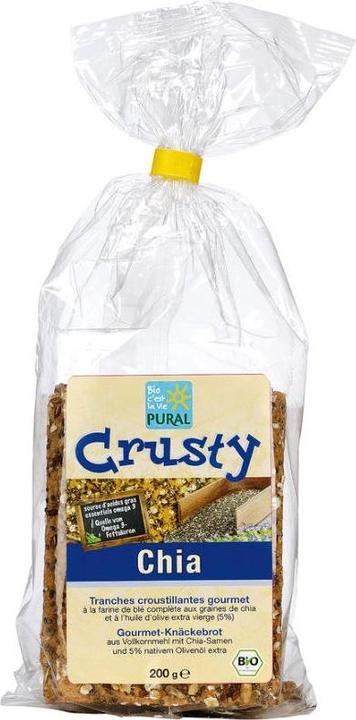 Actual product image Pural Crusty Chia Bio (200 g)