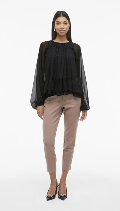 Immagine prodotto Vila VIHELA Rundhals Oberteil mit langen Ärmeln (36)