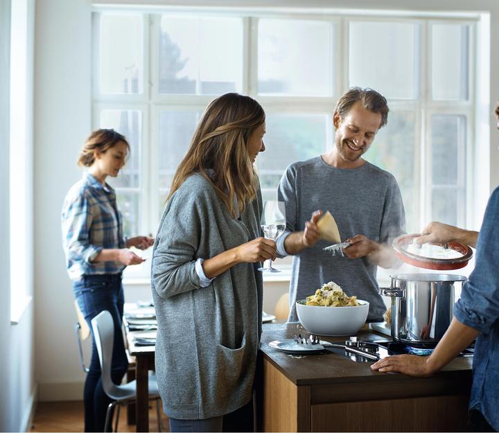 Image du produit WMF Fonction4 (24 cm, Casserole, Acier inoxydable)