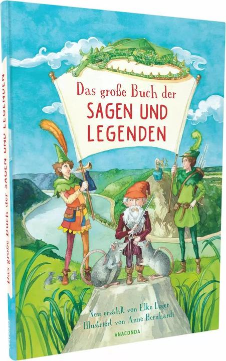 Immagine prodotto Das grosse Buch der Sagen und Legenden für Kinder (Tedesco, Elke Leger, 2020)