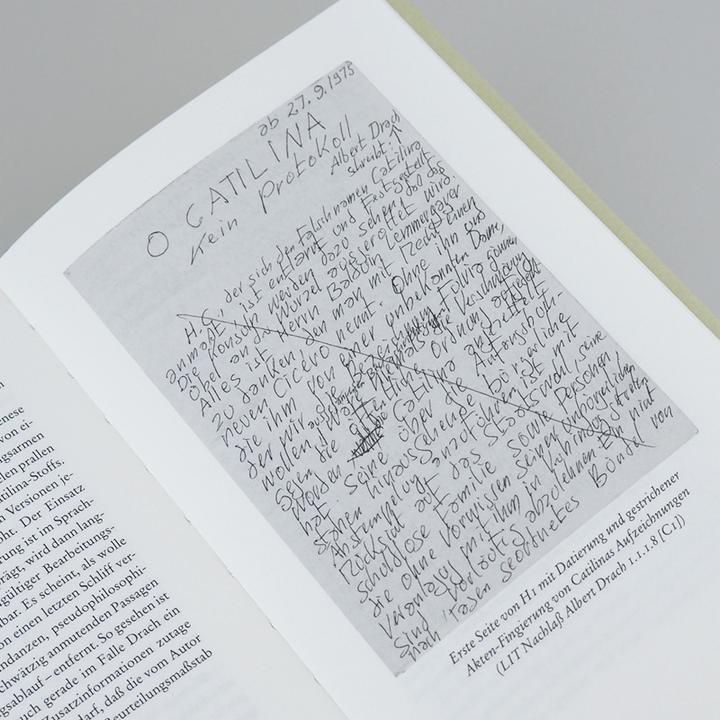 Actual product image O Catilina / Kudruns Tagebuch (German, Albert Drach, 2018)