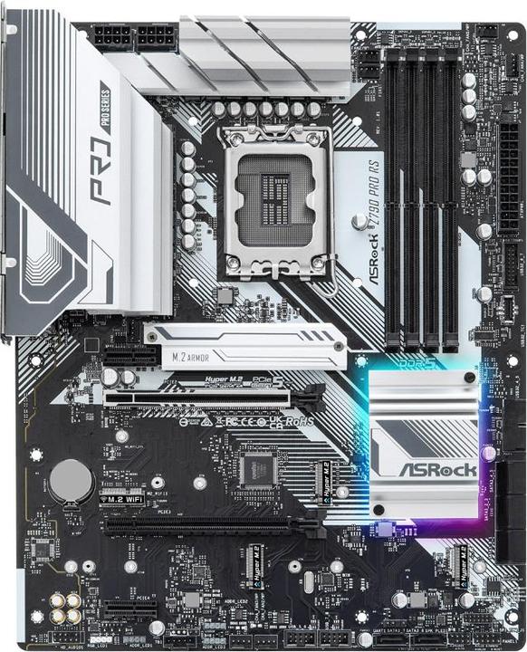 Produktbild AsRock Z790 Pro RS (LGA 1700, Intel Z790, ATX)