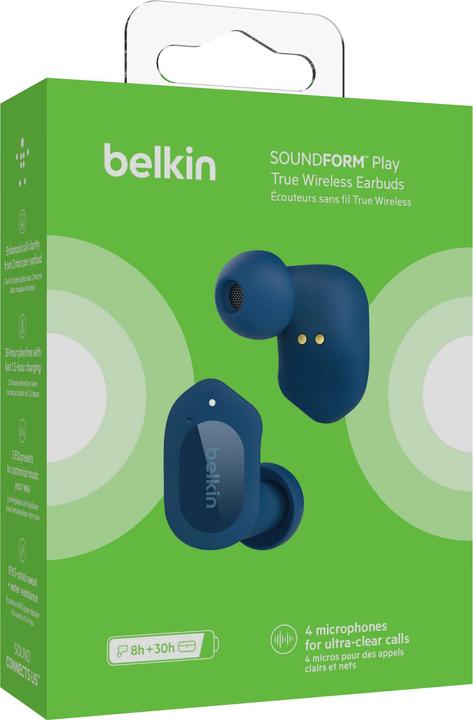 Productafbeelding Belkin Soundform Play (ANC, 8 h, Draadloze)