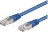Produktbild Goobay CAT 5e Patchkabel, SF/UTP, Blau, 1 m (SF/UTP, CAT5e, 1 m)