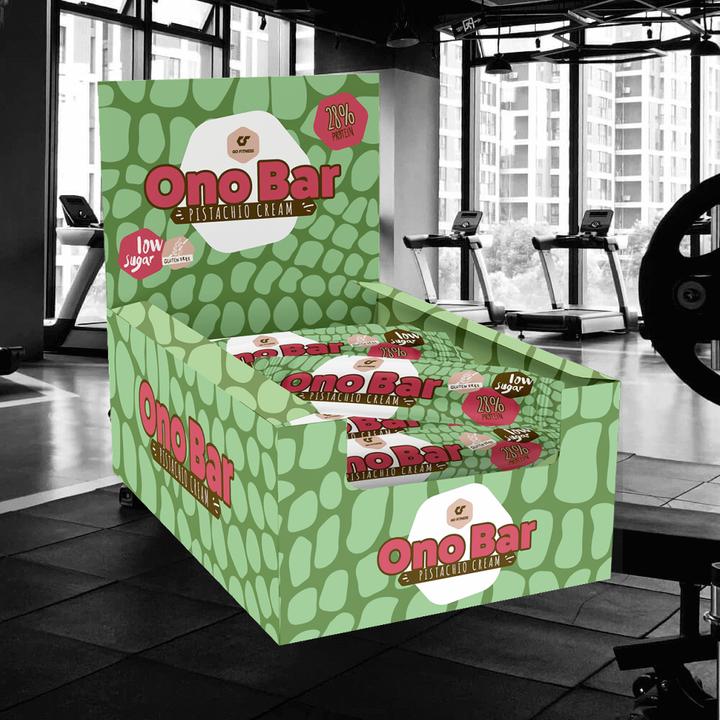 Actual product image Go Fitness ONO Bar Box (12 pcs., 480 g)
