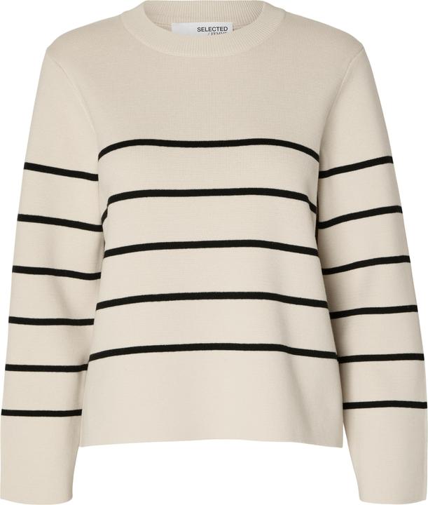 Image du produit Selected Pull en tricot de coton à manches longues (XXL)