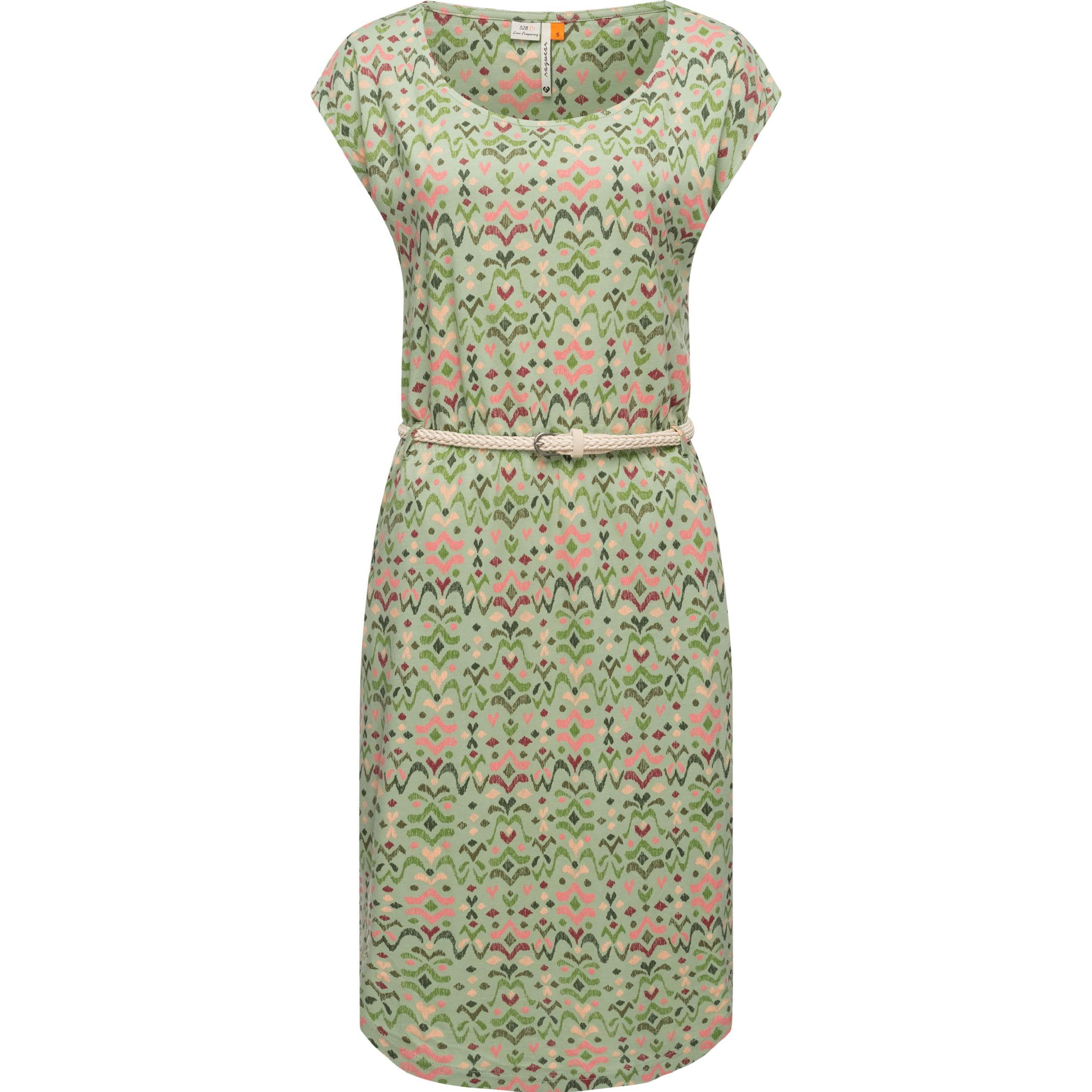 Ragwear, Damen, Kleider, Lilithe Ikat, Grün, (XS)