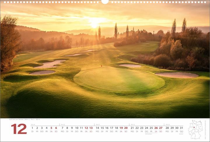Produktbild Golfkalender 2026 (Spezial)