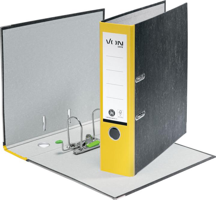 Produktbild von Ordner 8 cm, Gelb (A4, 80 mm, 1 Stk.)