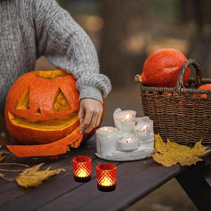 Actual product image Vohocandle Teelichtgläser im Vintage-Stil-Set (12 Stück)