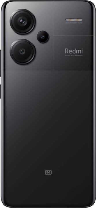 Actual product image Xiaomi Redmi Note 13 Pro+ 5G (512 GB, Midnight Black, 6.67", Dual SIM, 200 Mpx, 5G)