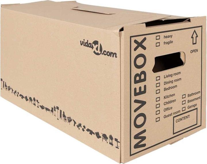 Produktbild vidaXL Umzugskisten (31.5 x 31.5 x 31.5 cm)
