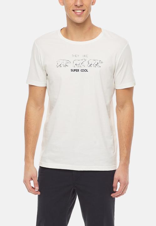 Produktbild Ragwear T-Shirt REZY ORGANIC Kurzarmshirt mit Rundhalsausschnitt und Statement-Print (M)
