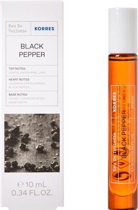 Actual product image Korres Black Pepper Eau de Toilette 10ml (Eau de toilette, 10 ml)