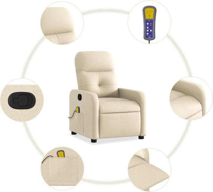 Actual product image vidaXL Massage-Relaxsessel