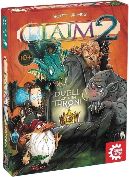 Productafbeelding Game Factory Claim 2 (d) (Duits, 2 Spelers)