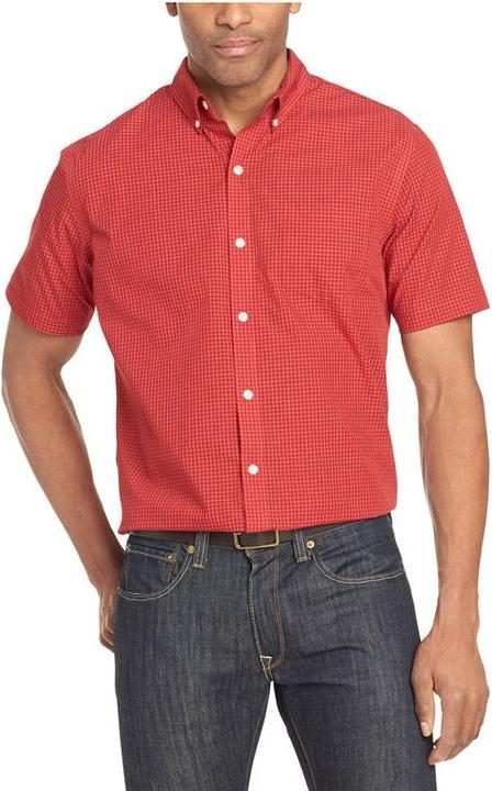 Immagine prodotto Van Heusen Camicia Uomo Senza Stiro Maniche Corte (L)