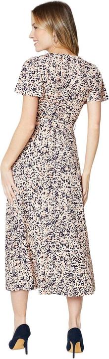 Image du produit Dorothy Perkins Womens/Ladies Abstract Wrap Flutter Midi Dress (40)