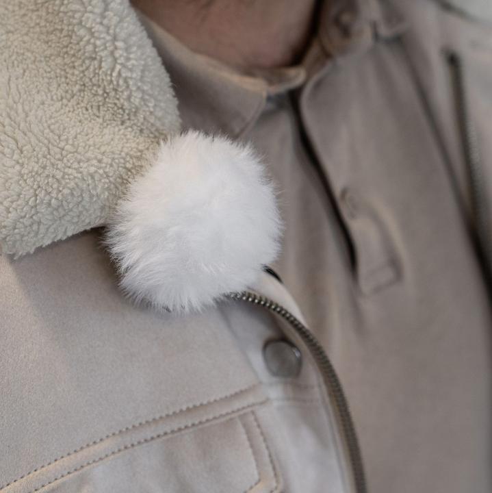 Produktbild Caruba Windjammer / Deadcat voor Lavalier Wit (Fell)