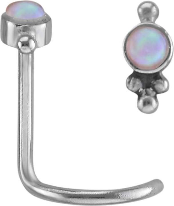 Produktbild Bijouteria Nasenpiercing (Edelstahl, Synthetischer Opal)