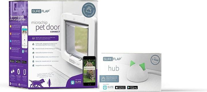 Actual product image Sure PetCare Microchip pet flap (Microchip Cat Flap)