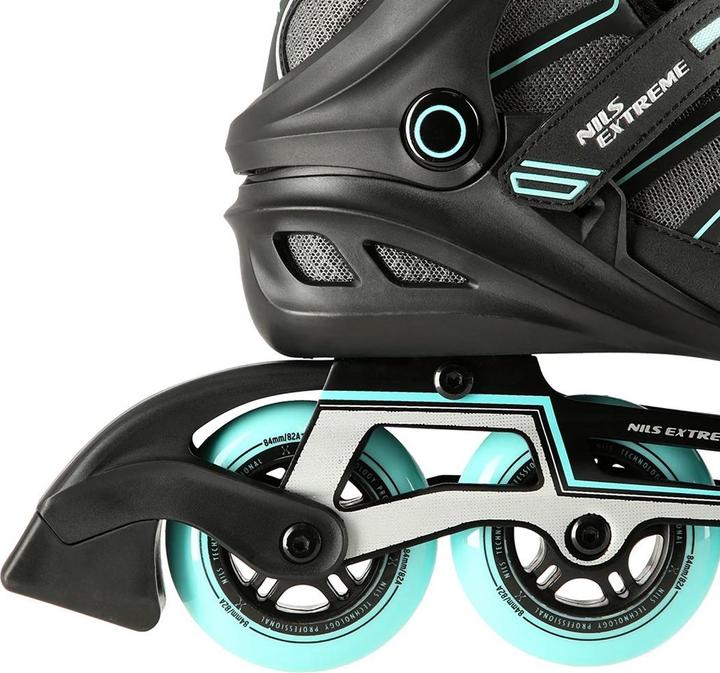 Produktbild Nils NA14217 Schwarz-MINT GRÖSSE 45 INLINE-SKATES EXTREME (45)