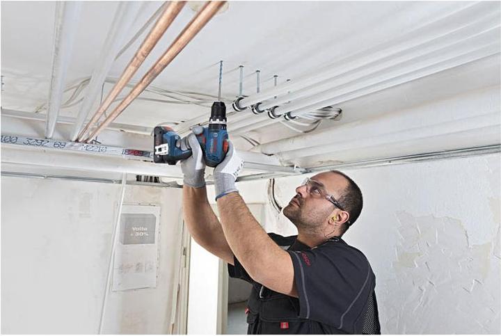 Actual product image Bosch Professional Bosch Schlagschrauber GSB 18V-65 2x5,0Ah (Rechargeable battery operated)