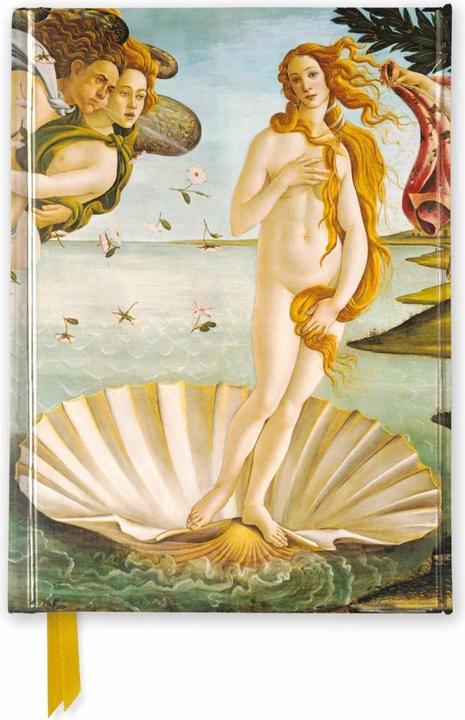 Immagine prodotto Sandro Botticelli: La nascita di Venere (Diario tascabile sventato) (A6, Righe)