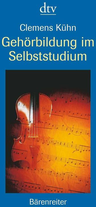 Produktbild Gehörbildung im Selbststudium (Deutsch, Clemens Kühn, 1993)