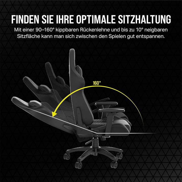 Actual product image Corsair TC100 RELAXED - Leatherette (Black)