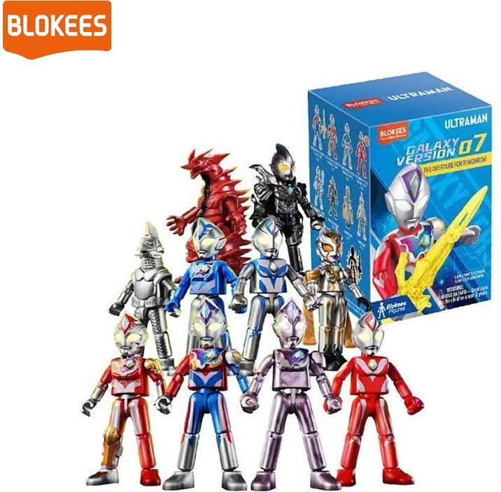 Actual product image Blokees Ultraman Galaxy Version 07 Overture For Tomorrow asst 9pcs