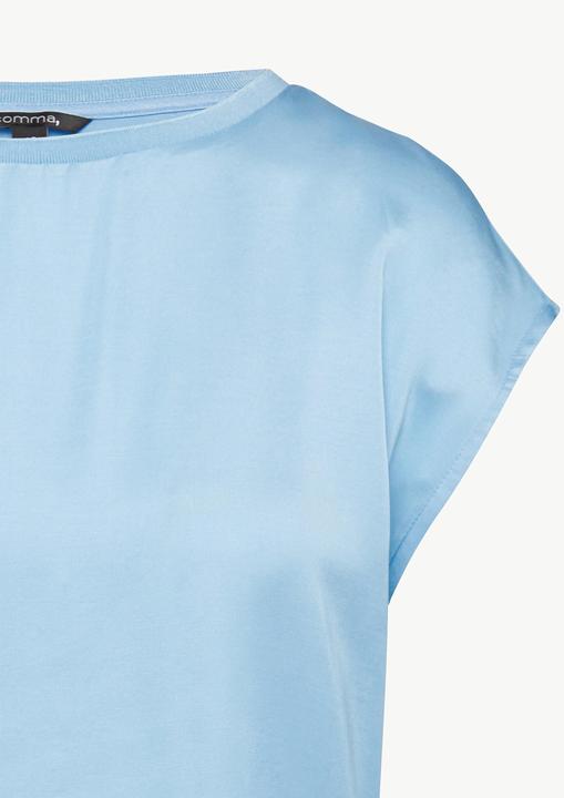 Immagine prodotto Comma T-Shirt Blusenshirt mit Satin-Front (44)