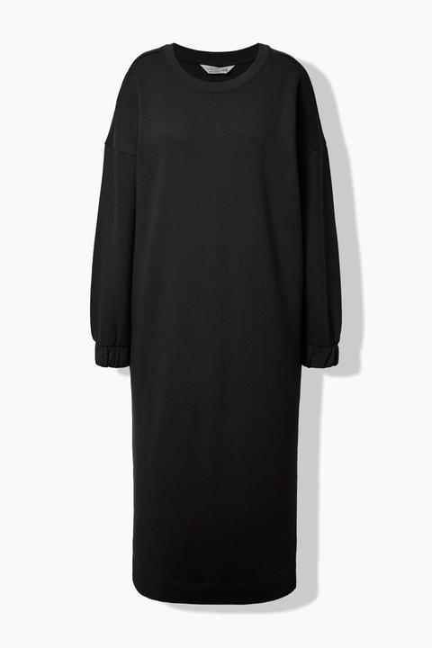 Produktbild Studio Untold Sweat-Midikleid, Oversize Shape, Ballon-Langarm (46, 48)