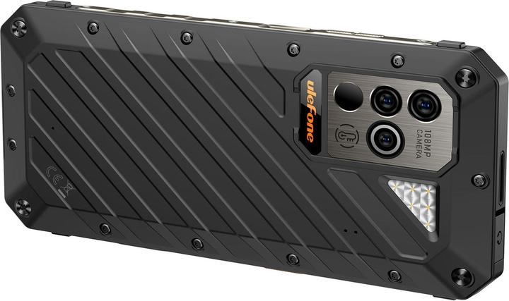 Actual product image Ulefone Smartphone Power Armor 18 Ultra 5G 12GB/512GB (schwarz) ohne Ladegerät (512 GB, Black, 6.57", Dual SIM, 5G)