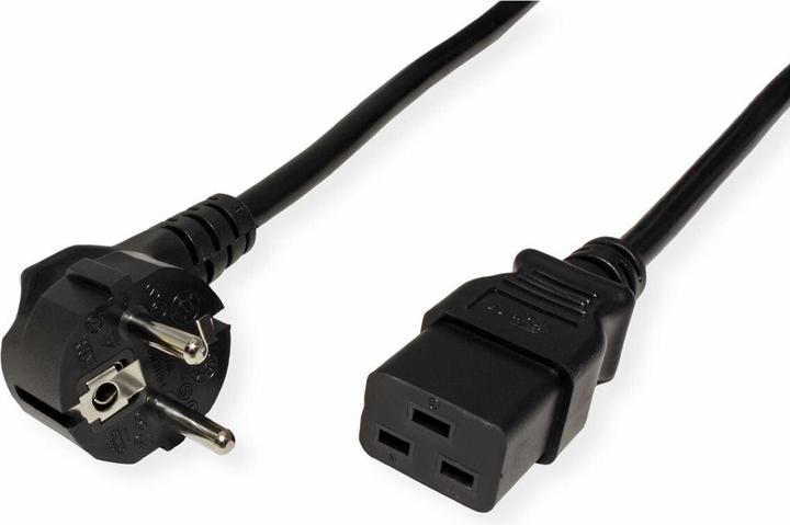 Image du produit Roline Câble d'alimentation Schuko- IEC320-C19 (3 m)