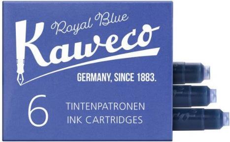 Kaweco Cartuccia d'inchiostro piccola blu reale (6 Pezzo/i, Blu)