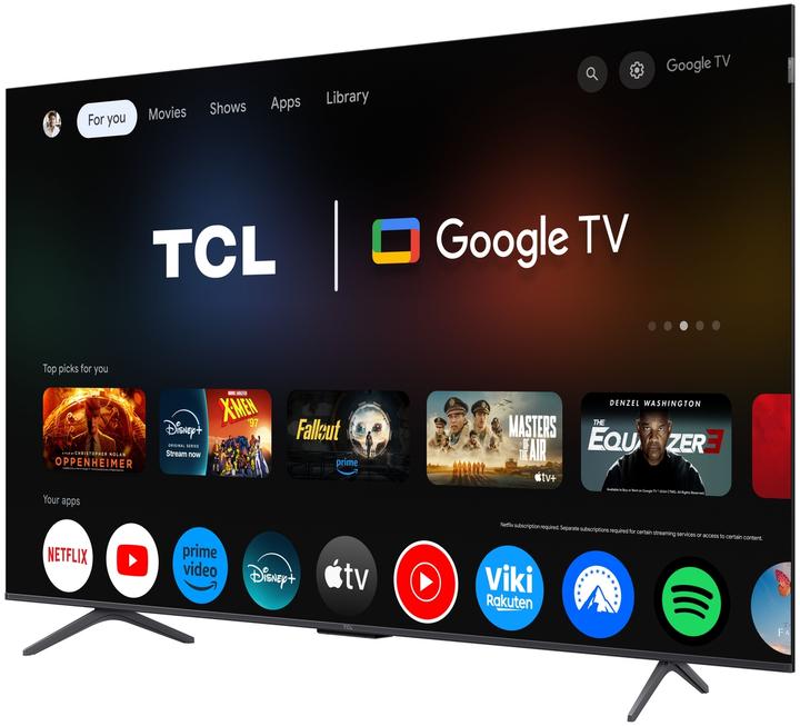 Actual product image TCL 65P8K 65" 4K QLED HDR Smart TV (65", QLED, 4K, 2025)