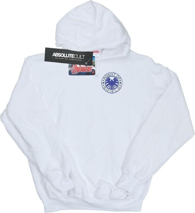 Immagine prodotto Agents Of SHIELD Breast Print Felpa con Cappuccio Uomo (XXL)