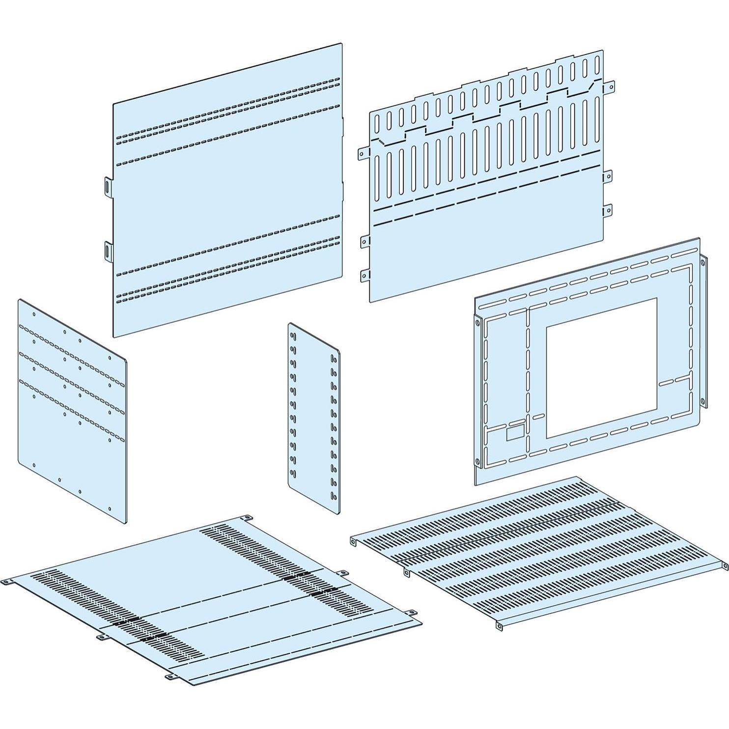 Schneider LVS04863, Serverschrank Zubehör, Weiss