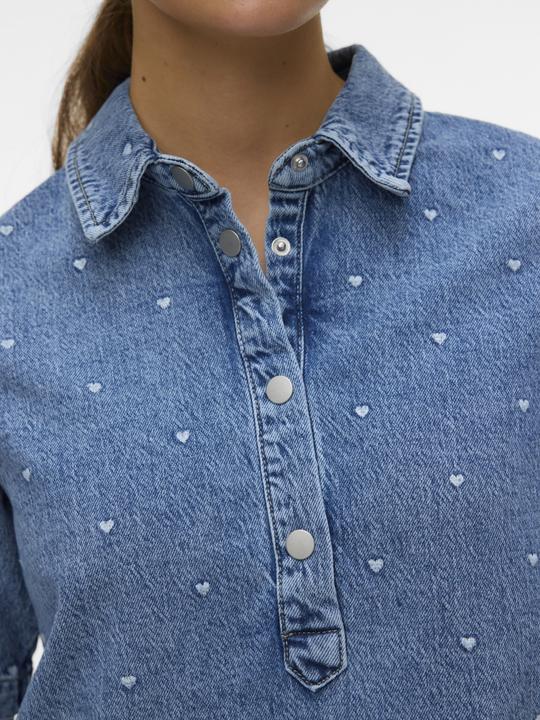 Image du produit Vero Moda VMOCINA Midikleid Jeanskleid (L)