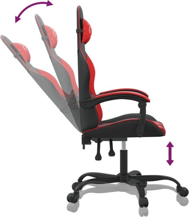 Image du produit vidaXL Gaming-Stuhl (44.50 - 54.50 cm)