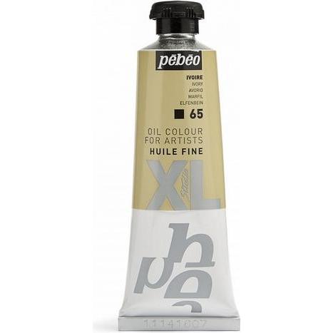 Pebeo, Künstlerfarbe + Bastelfarbe, XL Feine Ölfarben (Elfenbein, 37 ml)