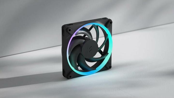 Actual product image Fractal D. Momentum 14 RGB Black (140 mm, 1 x)