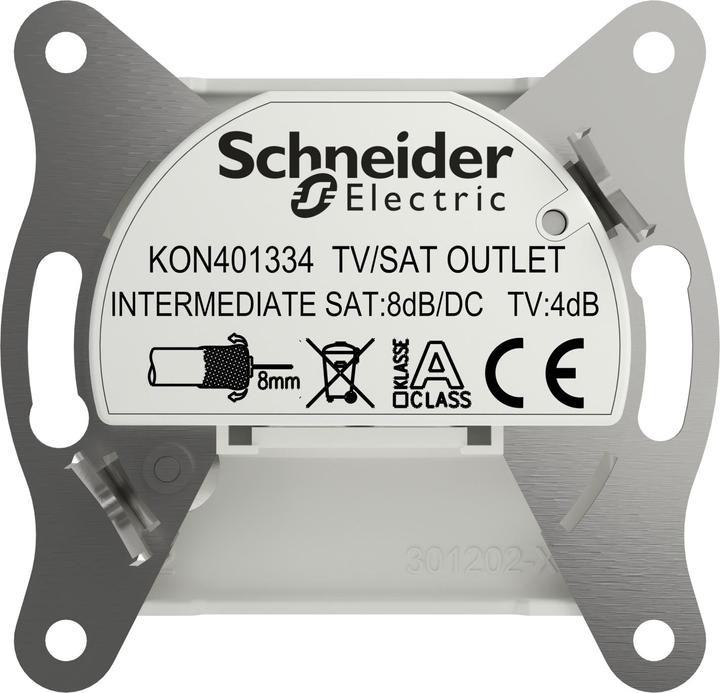 Immagine prodotto Schneider Electric Presa TV-SAT passante Bianco Asfora (RAL 9003) EPH3470321D