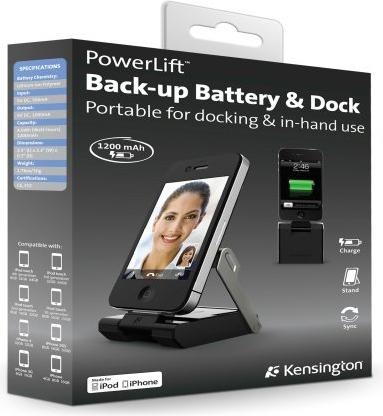 Produktbild Kensington PowerLift 1200mAh 30 Pin (1200 mAh, 4.44 Wh)