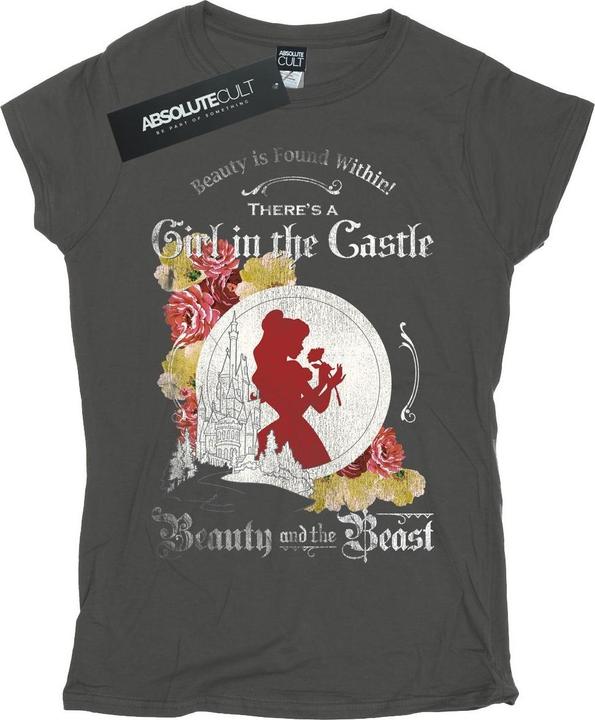 Produktbild Disney Beauty And The Beast Girl in The Castle TShirt (XXL)
