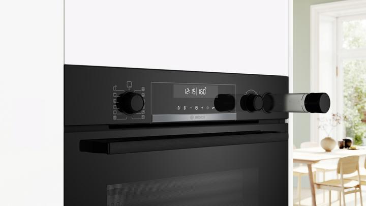 Image du produit Bosch Hausgeräte HRG578BB7 - Serie 6 - Oven met stoom - Zwart - Energielabel A+ (HRG578BB7)