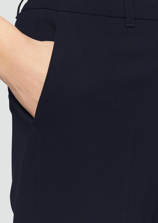 Image du produit S.Oliver Hose Regular: Straight Leg-Hose mit Waffelpiqué-Struktur (34)