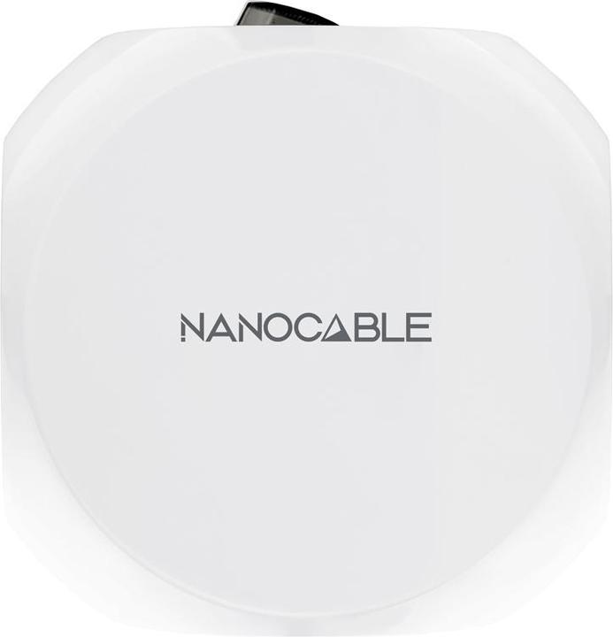 Actual product image Nanocable 10.37.0001 Charger for mobile devices White Indoor (2 ports)