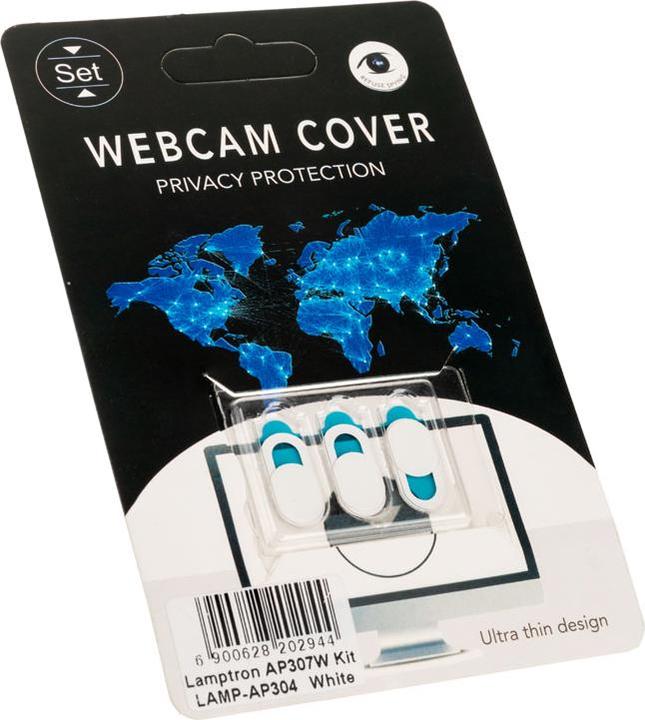 Actual product image Lamptron Webcam Slide Cover, 3-piece